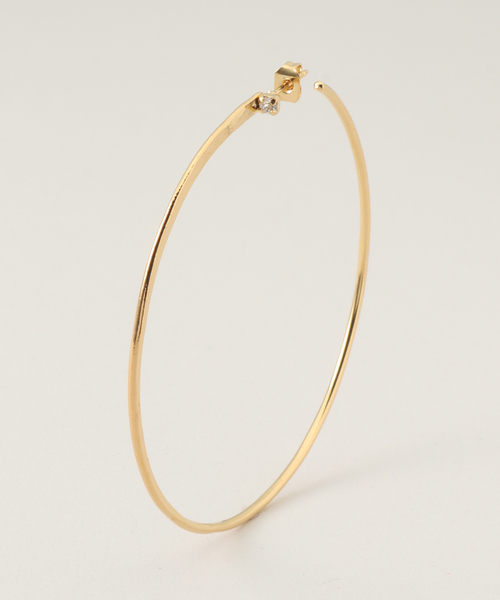 IENA(イエナ)の「【BDM STUDIO/BDMストゥディオ 】PURE フープピアス(両耳)(ピアス(両耳用)・レディース・ゴールド・FREE)」の6枚目の写真