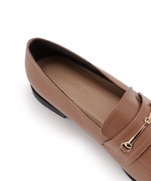 ESPERANZA（エスペランサ）の「ビットローファー【ESPERANZA_blanca】（ローファー・レディース・アイボリー/こしょう色系/ブラック・M/S/L/LL）」の13枚目の写真