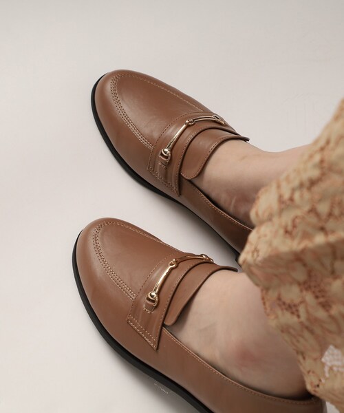 ESPERANZA（エスペランサ）の「ビットローファー【ESPERANZA_blanca】（ローファー・レディース・アイボリー/こしょう色系/ブラック・M/S/L/LL）」の19枚目の写真