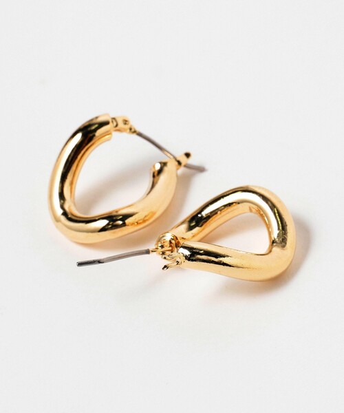 B:MING by BEAMS（ビーミングバイビームス）の「B:MING by BEAMS / ウエーブ ピアス（ピアス（両耳用）・レディース・ゴールド/シルバー・ONE SIZE）」の6枚目の写真