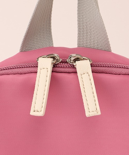 petit main(プティマイン)の「【WEB限定】【リンク】【プティプラ】カラフルキッズリュック【ピンク】(キッズ)(バックパック/リュック・キッズ・ピンク・FREE)」の8枚目の写真