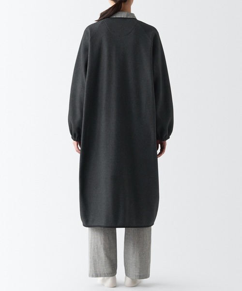 プリーズプリーズ　グレー ノーカラーロングカーディガン プリーズプリーズ グレー ノーカラーロングカーディガン 綿混