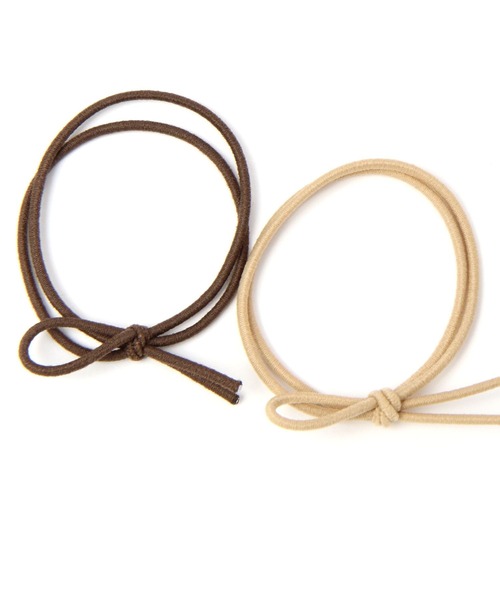 studio CLIP（スタディオクリップ）の「【daily CLIP】4SETシュシュ（シュシュ・レディース・グレー/ピンク・FREE）」の6枚目の写真