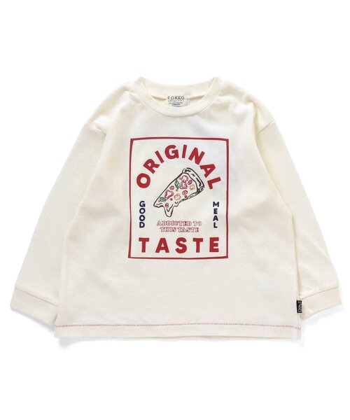 F.O.KIDS（エフオーキッズ）の「カラバリグラフィックL/S TEE（Tシャツ/カットソー・キッズ・ネイビー/チャコール/サックスブルー/オレンジ/オフホワイト/グレー/イエロー/カーキ/グリーン/パープル・140/150/100/110/80/90/95/120/130）」の13枚目の写真