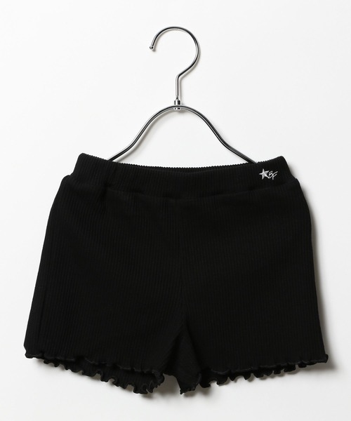 BAYFLOW（ベイフロー）の「リブショートパンツ（KIDS）（その他パンツ・キッズ・アイボリー/パープル/ライトグレー/ブラック・140cm/110cm/150cm/120cm/130cm）」の2枚目の写真