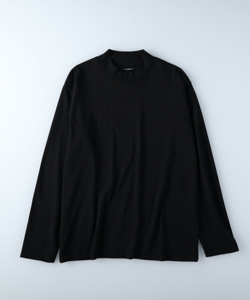 backnumber ロンＴ ドロスト ブラック Sサイズ セール】【BACK NUMBER】【エクストラサーモ】モックネック長袖T