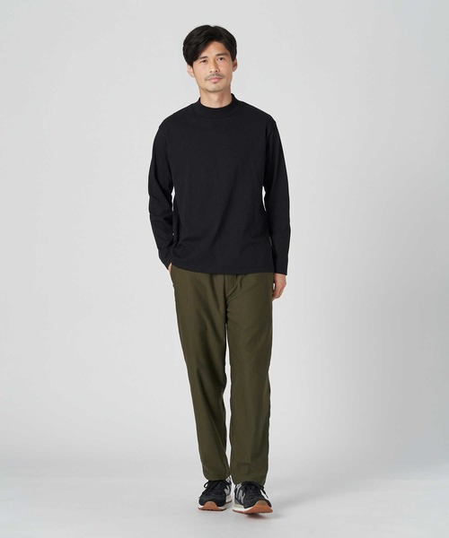 BACK NUMBER(バックナンバー)の「【BACK NUMBER】【エクストラサーモ】モックネック長袖Tシャツ(Tシャツ/カットソー・メンズ・ダークグレー/ホワイト/ブラック・XL/M/L/S)」の16枚目の写真