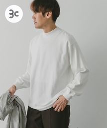 URBAN RESEARCH DOORS | USAコットンモックネックロングスリーブTシャツ(Tシャツ/カットソー)