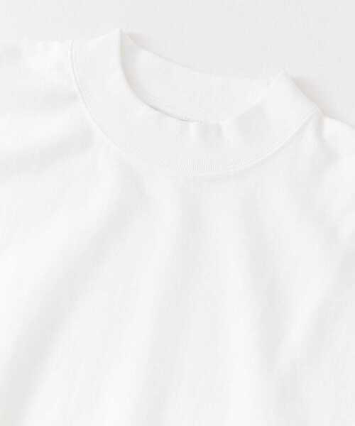 URBAN RESEARCH DOORS(アーバンリサーチドアーズ)の「USAコットンモックネックロングスリーブTシャツ(Tシャツ/カットソー・メンズ・ホワイト/チャコールグレー/グレー系その他・MEDIUM/LARGE)」の13枚目の写真
