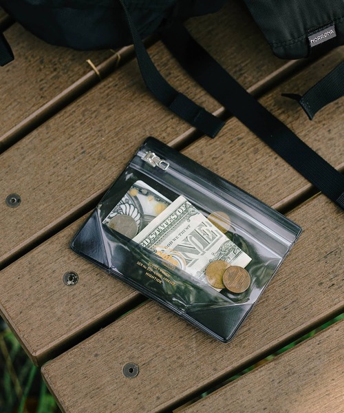 nahe ネーエ ガセットポーチ スクエア クリア ミニ S（ポーチ）｜nahe