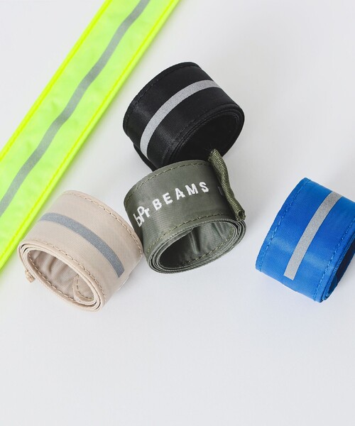 bpr BEAMS（ビーピーアール ビームス ）の「bPr BEAMS / サイクル用 アンクルバンド（スポーツグッズ・メンズ・オリーブ/ベージュ/ブルー/ブラック/イエロー・ONE SIZE）」の9枚目の写真