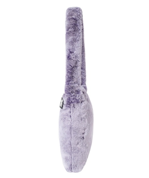 X-girl（エックスガール）の「FAUX FUR SHOULDER BAG（ショルダーバッグ・レディース・パープル/ホワイト/ブラック・ONE SIZE）」の6枚目の写真