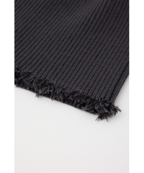 SLY（スライ）の「DAMAGING RIB BEANIE ダメージング リブ ビーニー（ニットキャップ/ビーニー・レディース・ブルー系その他/グレー系その他2/レッド系その他/ブラック・FREE）」の20枚目の写真