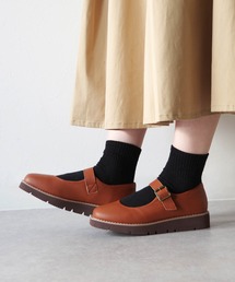 PUPE（プーペ）の「PUPE（プーペ） / メリージェーン 厚底シューズ P23-1203（スリッポン）」