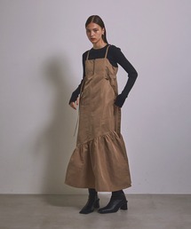 MIELI INVARIANT | Zip Slit Polish Dress(ワンピース)