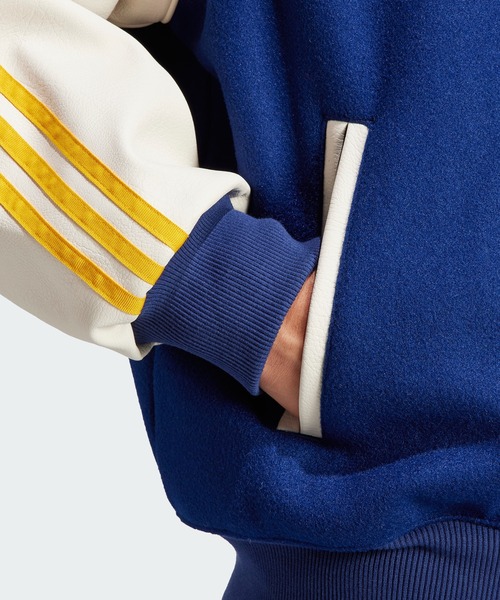 adidas（アディダス）の「SST ボンバージャケット / アディダスオリジナルス adidas Originals（ダウンジャケット/コート・メンズ・グリーン/ブルー・MEDIUM/X-SMALL/X-LARGE/3XL/XX-LARGE/SMALL/LARGE）」の12枚目の写真