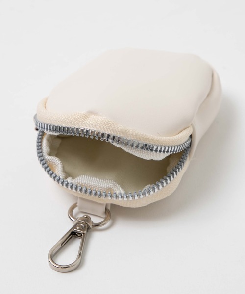 WEGO（ウィゴー）の「WEGO/ポーチ付きPUミニショルダー（ショルダーバッグ・レディース・ブラック/オフホワイト・FREE）」の10枚目の写真