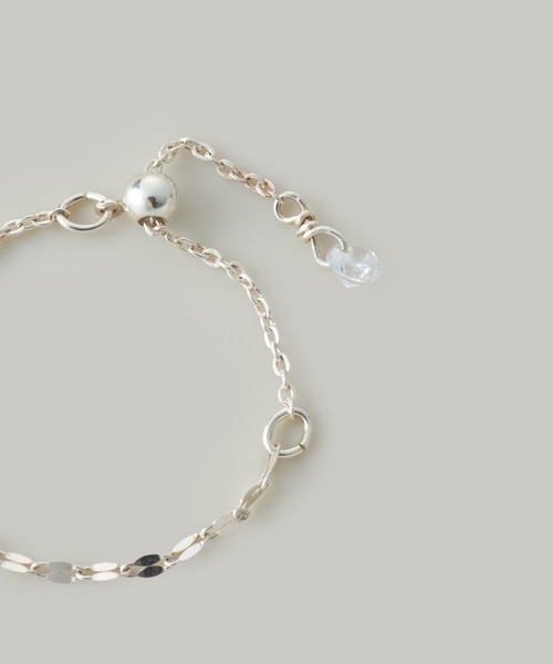 Jolie Toujours（ジョリトゥジュール）の「〈silver925〉ペタルチェーンリング（リング・レディース・シルバー・FREE）」の5枚目の写真