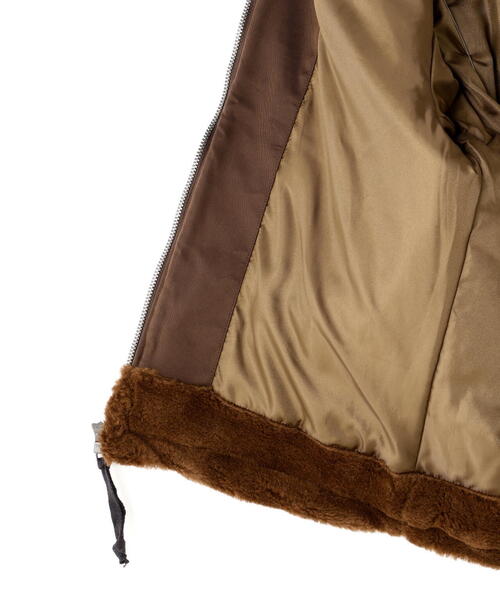 AVIREX（アヴィレックス）の「《WEB&DEPOT限定》CORDUROY B-3 JACKET / コーデュロイ B-3 ジャケット / AVIREX / アヴィレックス（ミリタリージャケット・メンズ・ブラック/ブラウン・MEDIUM/LARGE/X-LARGE/XX-LARGE/FREE）」の4枚目の写真