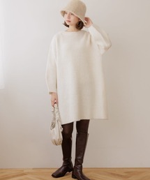 flower | ウォーミーニットワンピース(ワンピース)