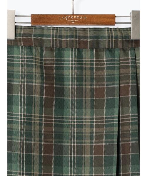 Lugnoncure（ルノンキュール）の「チェックプリーツスカート（スカート・レディース・ブラック/ブルー/グリーン・F）」の18枚目の写真