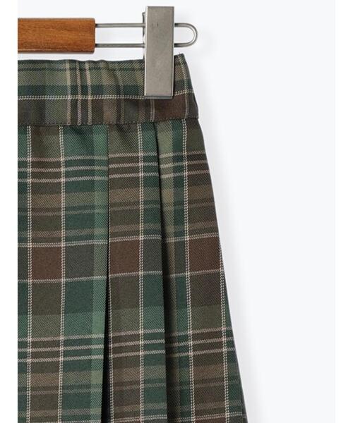 Lugnoncure（ルノンキュール）の「チェックプリーツスカート（スカート・レディース・ブラック/ブルー/グリーン・F）」の19枚目の写真