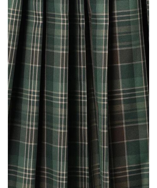 Lugnoncure（ルノンキュール）の「チェックプリーツスカート（スカート・レディース・ブラック/ブルー/グリーン・F）」の22枚目の写真
