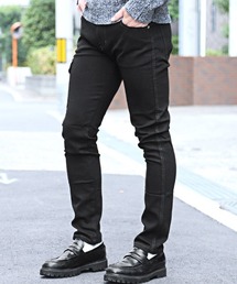 デニムカーゴパンツ