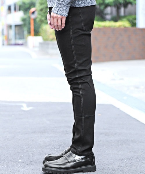 LUXSTYLE(ラグスタイル)の「デニムカーゴパンツ(デニムパンツ・メンズ・ライトグレー/インディゴブルー/ブルー/ブラック系その他・M/L/XL)」の6枚目の写真