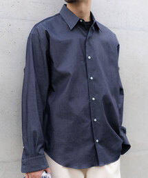 417 EDIFICE | *【LE JAPON】 Akita レギュラーカラーデニムシャツ(シャツ/ブラウス)