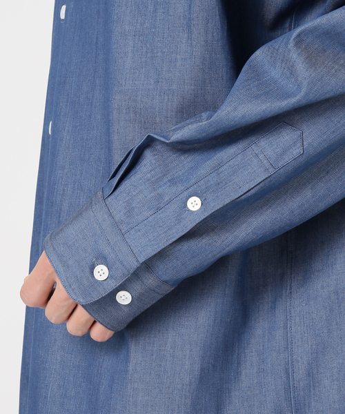 417 EDIFICE（フォーワンセブンエディフィス）の「【LE JAPON】 Akita レギュラーカラーデニムシャツ（シャツ/ブラウス・メンズ・コバルトブルー/ブルー系その他・LARGE/MEDIUM/SMALL）」の22枚目の写真