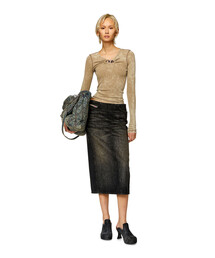 DIESEL（ディーゼル）の「レディース トップス T-RESPEC-LS（T