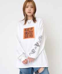 RNA | M2208 スクエアーロゴプリントロンＴ(Tシャツ/カットソー)