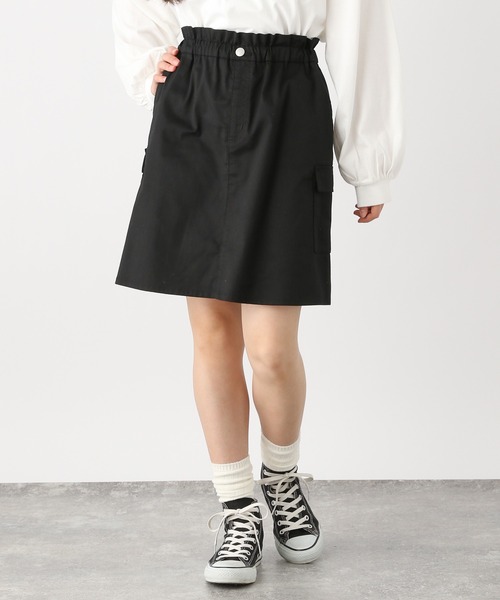 GLOBAL WORK（グローバルワーク）の「インナー付きカーゴスカート/990493（スカート・キッズ・ブラック/カーキ・120cm/130cm/140cm/150cm/160cm/170cm）」の20枚目の写真