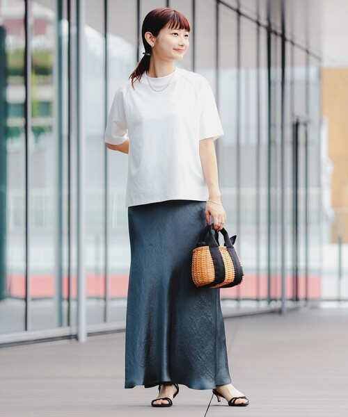 B:MING by BEAMS(ビーミングバイビームス)の「B:MING by BEAMS / モックネック ラグラン Tシャツ(Tシャツ/カットソー・レディース・ブラウン系その他2/オフホワイト/ブラック/ブルー系その他・ONE SIZE)」の13枚目の写真