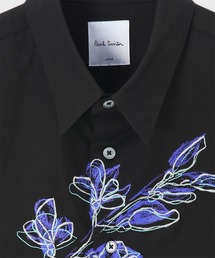 【ほぼ新品】ポールスミスコレクション ボタニカル プリント シャツ コーデュロイ Paul Smith シャツ Cosmos Floral” プリントシャツ / 153355