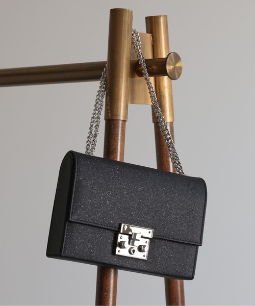 Thevon(ゼボン)の「【オケージョン】スクエアミニラメバッグ(ハンドバッグ・レディース・ブラック/グレー/ベージュ・FREE)」の19枚目の写真