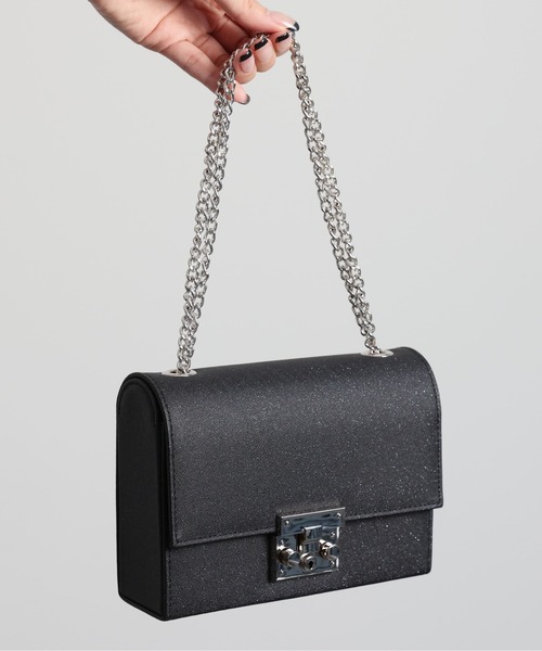 Thevon(ゼボン)の「【オケージョン】スクエアミニラメバッグ(ハンドバッグ・レディース・ブラック/グレー/ベージュ・FREE)」の20枚目の写真