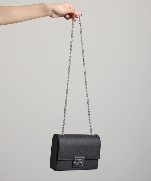 Thevon(ゼボン)の「【オケージョン】スクエアミニラメバッグ(ハンドバッグ・レディース・ブラック/グレー/ベージュ・FREE)」の21枚目の写真