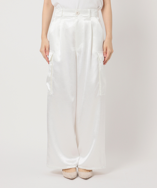 NOBLE クレーターサテンカーゴパンツ Noble（ノーブル）の「クレーターサテンカーゴパンツ（カーゴ