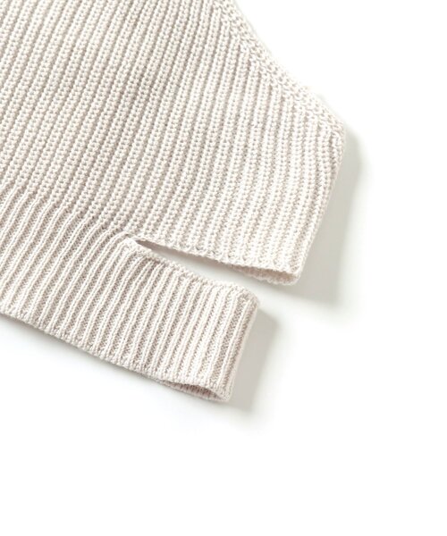 apres les cours(アプレレクール)の「後ろリボンニットビスチェ(ベスト・キッズ・ブラック/アイボリー・100/120/140)」の4枚目の写真