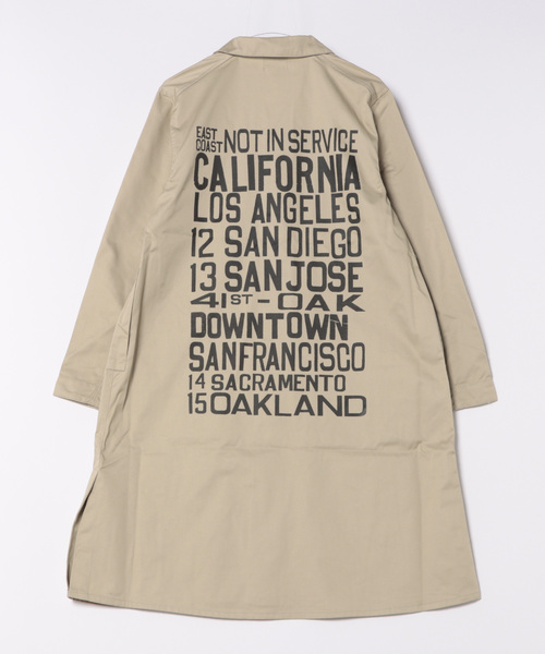 OLD BETTY'S(オールドベティーズ)の「オールドベティーズ【OLD BETTY’S】T/C Engineer Coat(その他アウター・レディース・サンドベージュ/ネイビー・M)」の9枚目の写真
