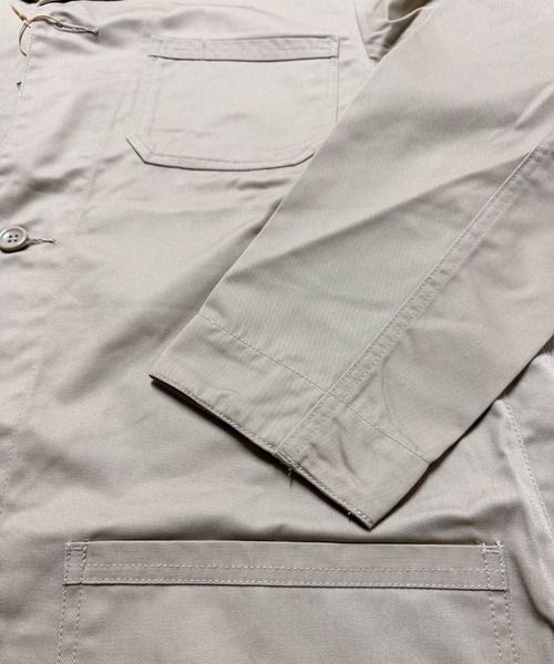 OLD BETTY'S(オールドベティーズ)の「オールドベティーズ【OLD BETTY’S】T/C Engineer Coat(その他アウター・レディース・サンドベージュ/ネイビー・M)」の10枚目の写真