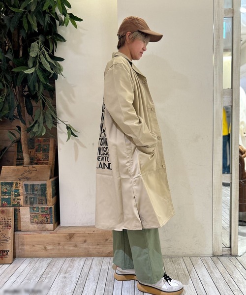 OLD BETTY'S(オールドベティーズ)の「オールドベティーズ【OLD BETTY’S】T/C Engineer Coat(その他アウター・レディース・サンドベージュ/ネイビー・M)」の11枚目の写真