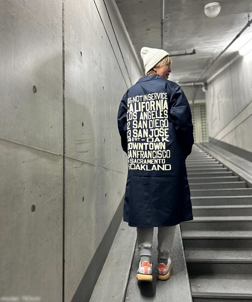 OLD BETTY'S(オールドベティーズ)の「オールドベティーズ【OLD BETTY’S】T/C Engineer Coat(その他アウター・レディース・サンドベージュ/ネイビー・M)」の15枚目の写真