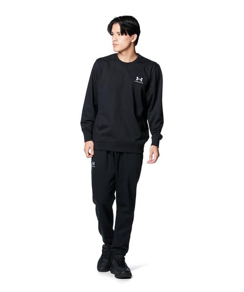 UNDER ARMOUR（アンダーアーマー）の「UAエッセンシャルテリー クルー（トレーニング/メンズ）（スウェット・メンズ・ブラック・M/XL/S/XXL/L）」の19枚目の写真
