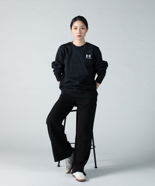 UNDER ARMOUR（アンダーアーマー）の「UAエッセンシャルテリー クルー（トレーニング/メンズ）（スウェット・メンズ・ブラック・M/XL/S/XXL/L）」の9枚目の写真