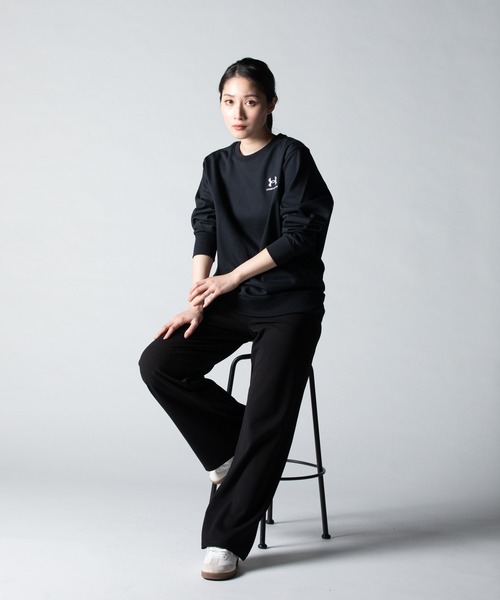 UNDER ARMOUR（アンダーアーマー）の「UAエッセンシャルテリー クルー（トレーニング/メンズ）（スウェット・メンズ・ブラック・M/XL/S/XXL/L）」の12枚目の写真