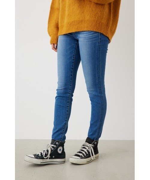 RODEO CROWNS WIDE BOWL(ロデオクラウンズワイドボウル)の「RODEASY SKINNY DENIM(デニムパンツ・レディース・ブルー/ブラック/ダークブルー・MEDIUM/X-SMALL/SMALL)」の3枚目の写真