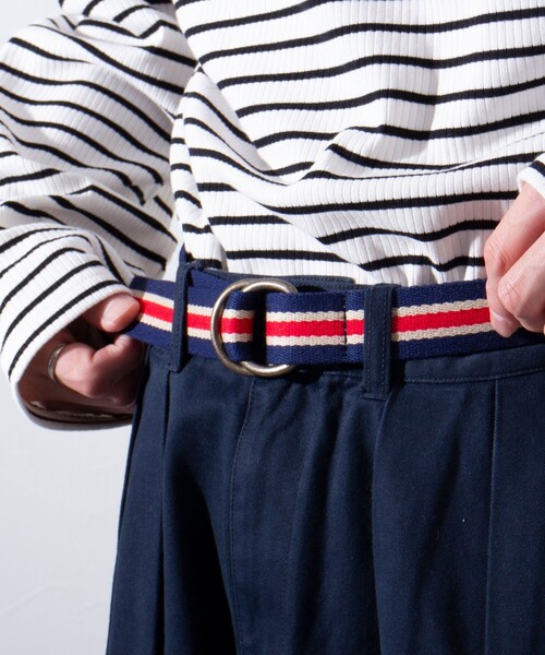 GLOSTER(グロスター)の「【GLOSTER/グロスター】IVY Dリングテープベルト リングベルト(ベルト・メンズ・ブラック系その他/グレー系その他/ベージュ系その他/グリーン系その他/ブルー系その他/レッド系その他/オレンジ系その他/ブルー系その他2/ブルー系その他3/ブルー系その他4・FREE)」の8枚目の写真